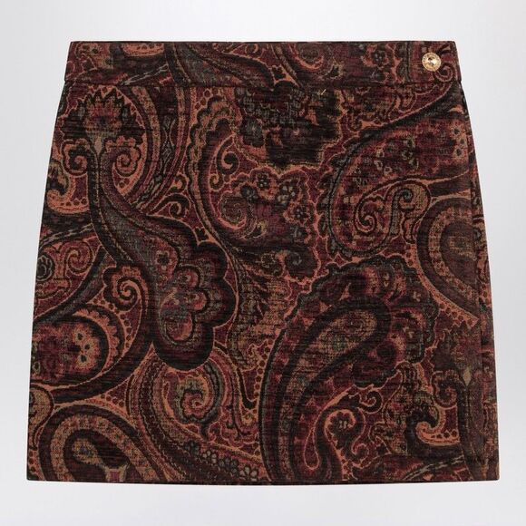 Chloé Women's Mini Skirt With Jacquard Pattern - Picture 1 of 2